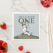 Where the Wild Things Are 1st Birthday スタンダードカクテルナプキン (インサイチュ)