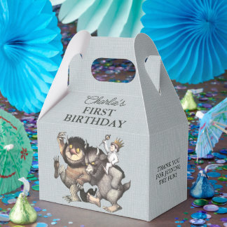 Where the Wild Things Are 1st Birthday フェイバーボックス