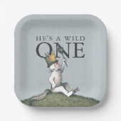 Where the Wild Things Are 1st Birthday ペーパープレート (正面)