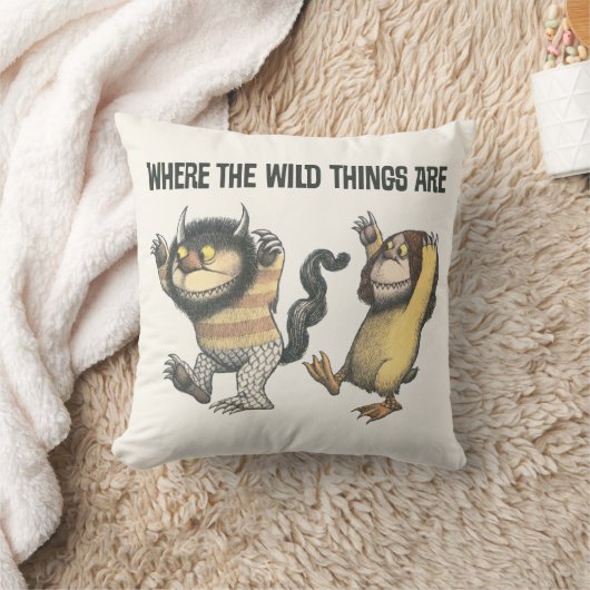 Where the Wild Things Are | 2つのワイルド・シング クッション (ブランケット)