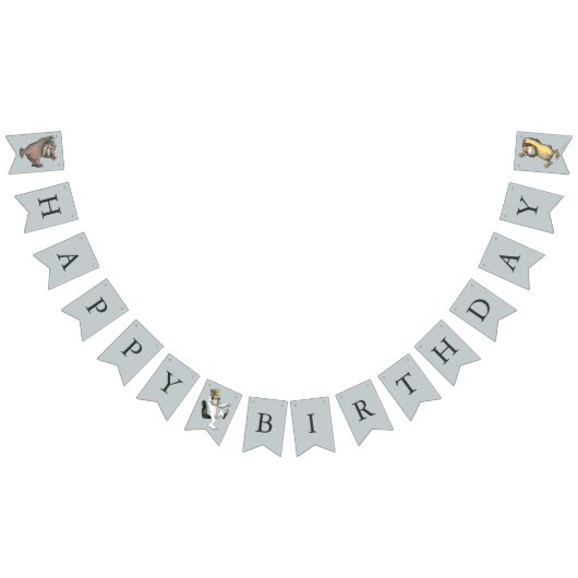 Where the Wild Things Are Birthday バンティングフラッグ (全)