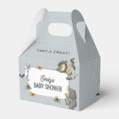 Where the Wild Things Are Character Baby Shower フェイバーボックス (裏面サイド)