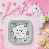 Where the Wild Things Are Character Baby Shower ペーパープレート (パーティー)