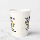 Where the Wild Things Are Characters & Logo 紙コップ (右)