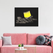 Where the Wild Things Are | Crown キャンバスプリント (インサイチュ (リビング))