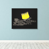 Where the Wild Things Are | Crown キャンバスプリント (インサイチュ (ウッドフロア))