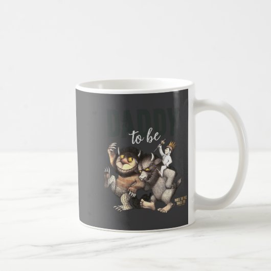 Where The Wild Things Are Daddy To Be  コーヒーマグカップ (右)
