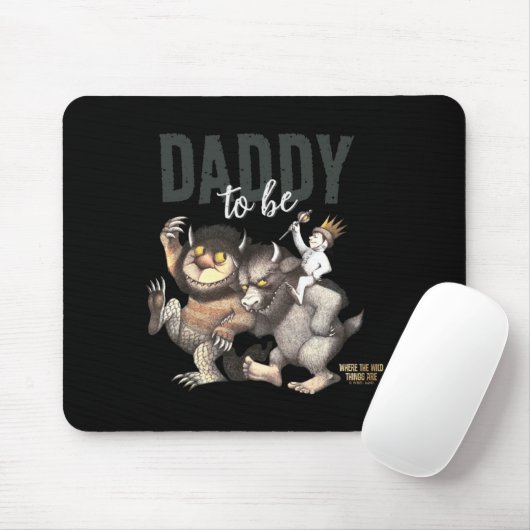 Where The Wild Things Are Daddy To Be  マウスパッド (マウス)