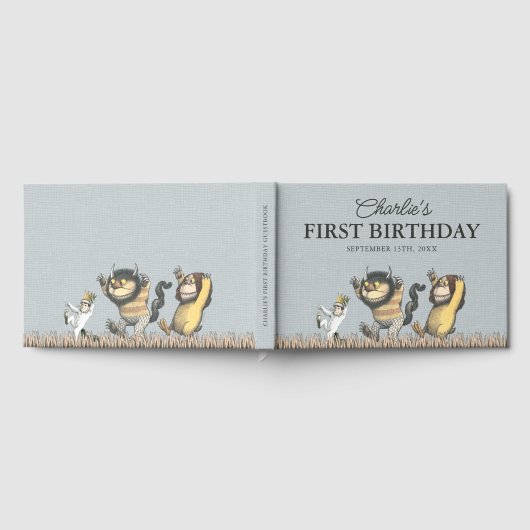 Where the Wild Things Are First Birthday ゲストブック (全面)