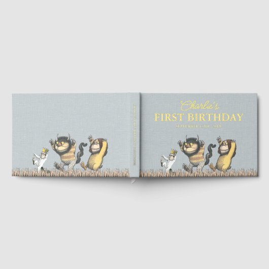 Where the Wild Things Are First Birthday ゲストブック (全面)