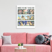 Where The Wild Things Are Scenes キャンバスプリント (インサイチュ (リビング))