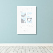 Where The Wild Things Are | Square Graphic キャンバスプリント (インサイチュ (ウッドフロア))