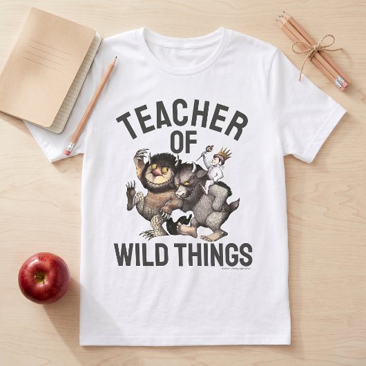 Where the Wild Things Are Teacher of Wild Things  トライブレンドＴシャツ
