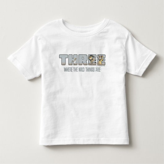 Where the Wild Things Are Third Birthday トドラーTシャツ (正面)