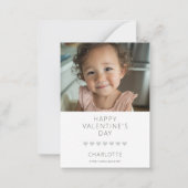 Where The Wild Things Are Valentine Photo ノートカード (裏面)