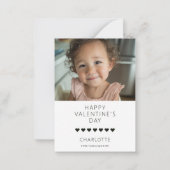 Where The Wild Things Are Valentine Photo ノートカード (裏面)