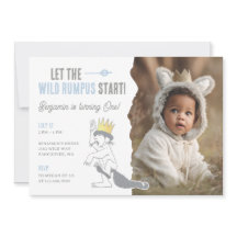 Where the Wild Things Are Wild One First Birthday