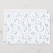 Where the Wild Things Are Wild One First Birthday 招待状 (裏面)