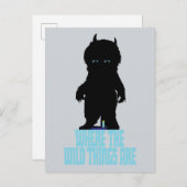 Where the Wild Things Are | Wild Thing Silhouette ポストカード (正面/裏面)