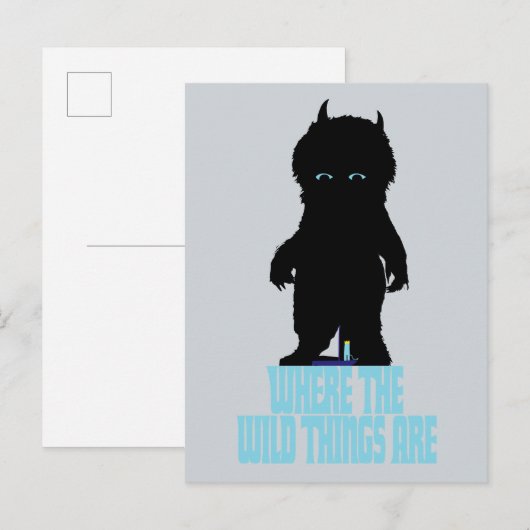 Where the Wild Things Are | Wild Thing Silhouette ポストカード (正面/裏面)
