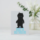 Where the Wild Things Are | Wild Thing Silhouette ポストカード (スタンド正面)