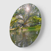 Where The Willow Tree Grows ラージ壁時計 (傾斜)
