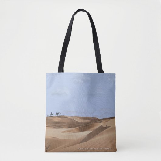 Where The Wind Carries Stories totebag トートバッグ (正面)