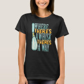 Where There's a Whisk Baking Bakery Donut Cake Bak Tシャツ (正面)