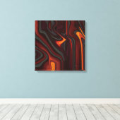 Where There's Smoke キャンバスプリント (インサイチュ (ウッドフロア))