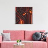 Where There's Smoke キャンバスプリント (インサイチュ (リビング))