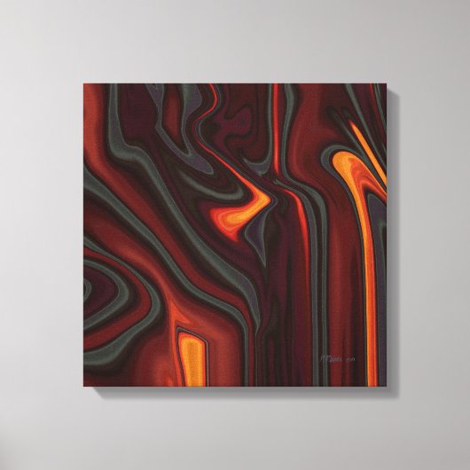 Where There's Smoke キャンバスプリント (正面)