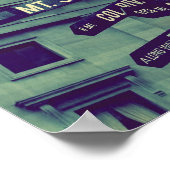 Where To Go/Portland Oregon/Urban Photography ポスター (角)