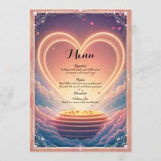 Where Two Souls Choose Forever  メニュー (正面)