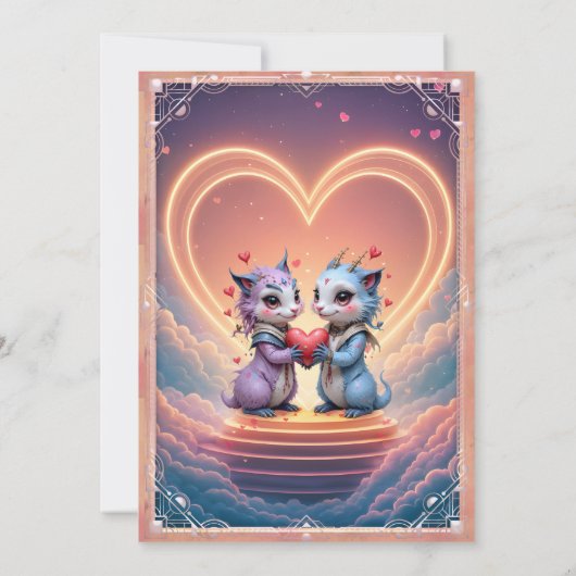 Where Two Souls Choose Forever 招待状 (裏面)