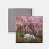 Where Unicorn's Dream Art Magnet マグネット (正面/裏面)