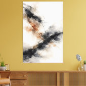 Where Weight Becomes Distance キャンバスプリント (インサイチュ (リビング))