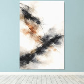 Where Weight Becomes Distance キャンバスプリント (インサイチュ (ウッドフロア))