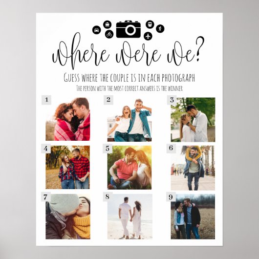 Where Were We Game Poster ポスター (正面)