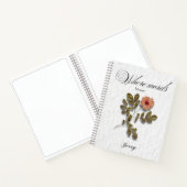 Where Words Bloom – Personalized Writing Journal ノートブック (内部)