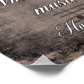 Where Words Fail - – ミュージック引用文-プリント ポスター (角)