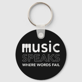Where Words Fail Music話引用文wピアノ鍵 キーホルダー