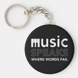 Where Words Fail Music話引用文wピアノ鍵 キーホルダー