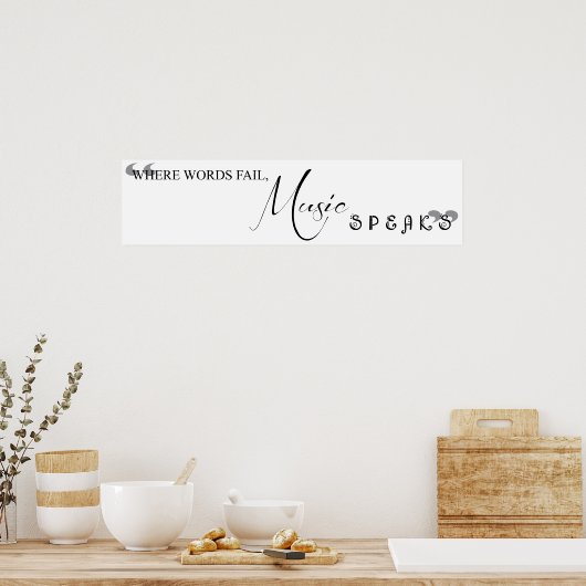 Where Words Fail, Music Speaks ポスター (キッチン)