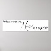 Where Words Fail, Music Speaks ポスター (正面)