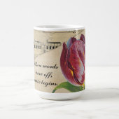 “Where words leave off, music begins.”  コーヒーマグカップ (中央)