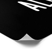 Where Ya Bean All My Life おもしろい Legume Pun Dark BG ポスター (角)