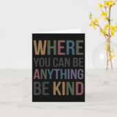 Where You Can Be Kind Sticker カード (黄色い花)