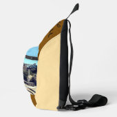 Where You Go Friends Print Cut Sew Bag スリングバッグ (右)