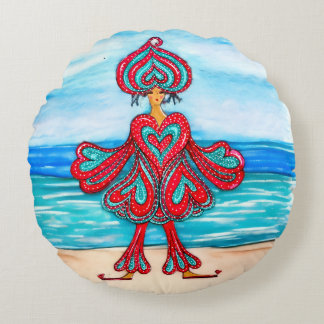 Where your Heart on your sleeve! ラウンドクッション