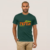 WHERESジャスティンか。 ワイシャツ Tシャツ (正面フル)